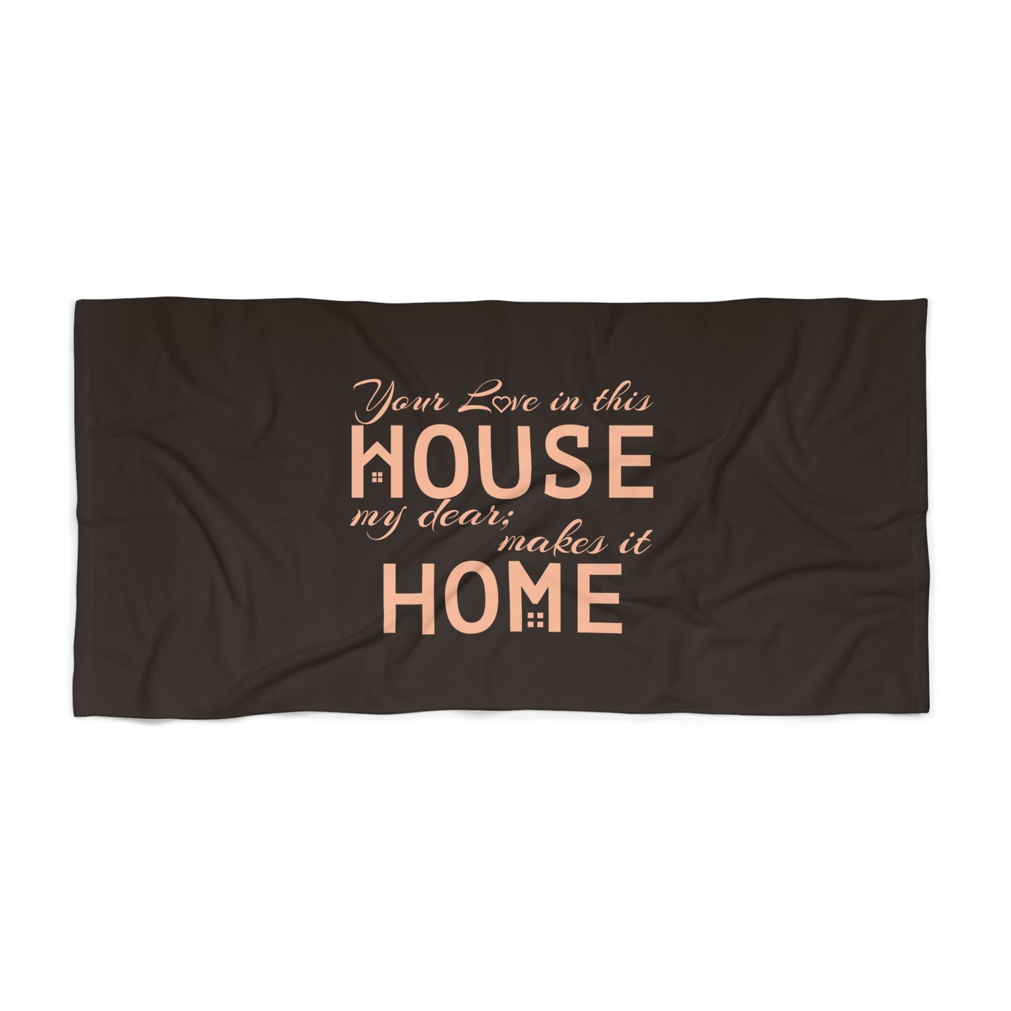 Brown Beach Towel 28