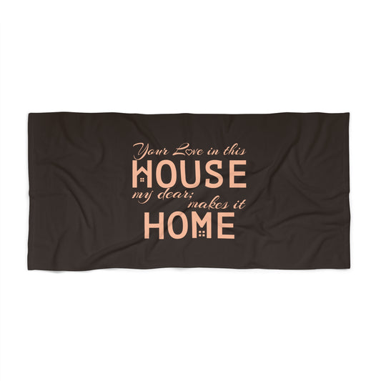 Brown Beach Towel 28