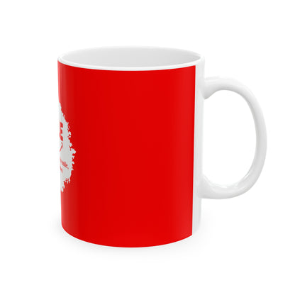 Red Ceramic Mug, (11oz, 15oz)