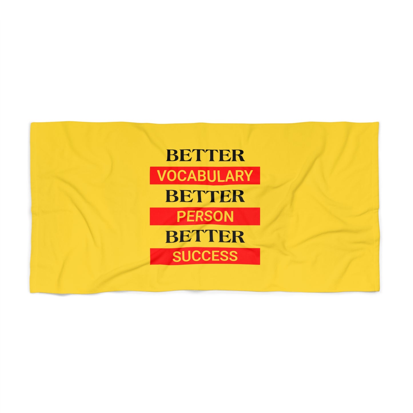 Yellow Beach Towel 18