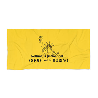 Yellow Beach Towel 13