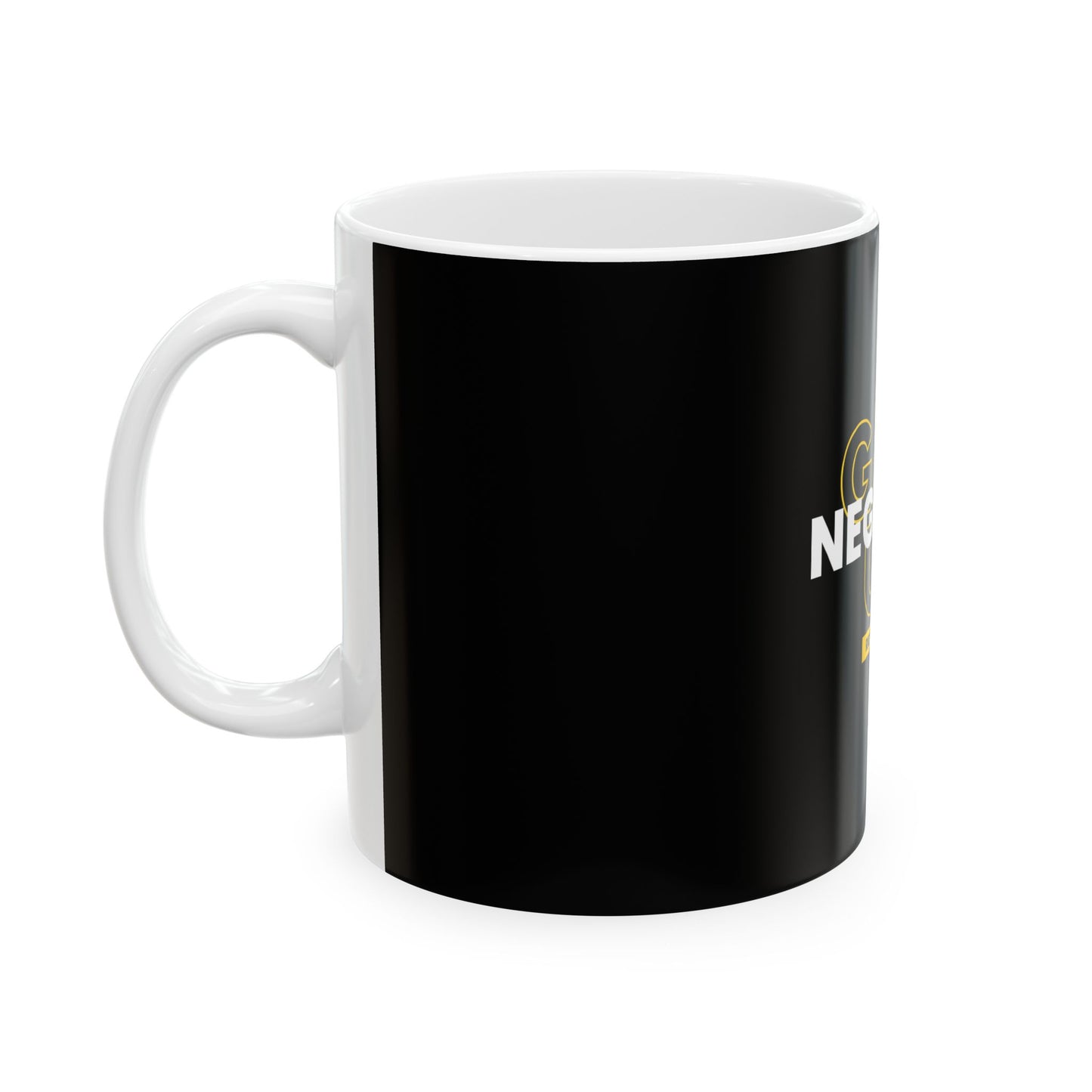 Black Ceramic Mug 43, (11oz, 15oz)