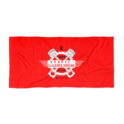 Red Beach Towel 15