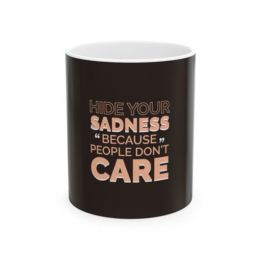 Brown Ceramic Mug 42, (11oz, 15oz)