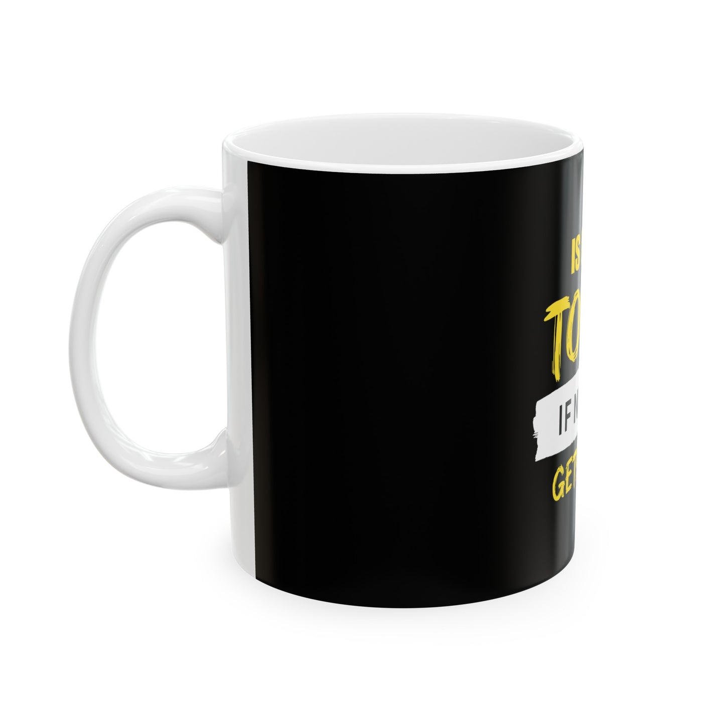 Black Ceramic Mug 8, (11oz, 15oz)