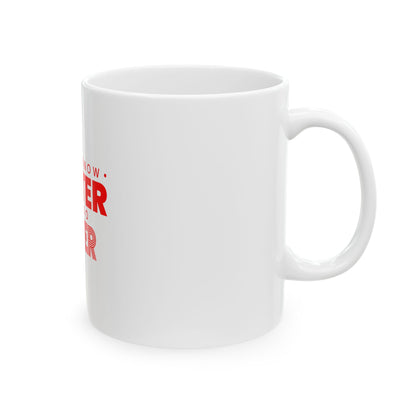 White Ceramic Mug 46, (11oz, 15oz)