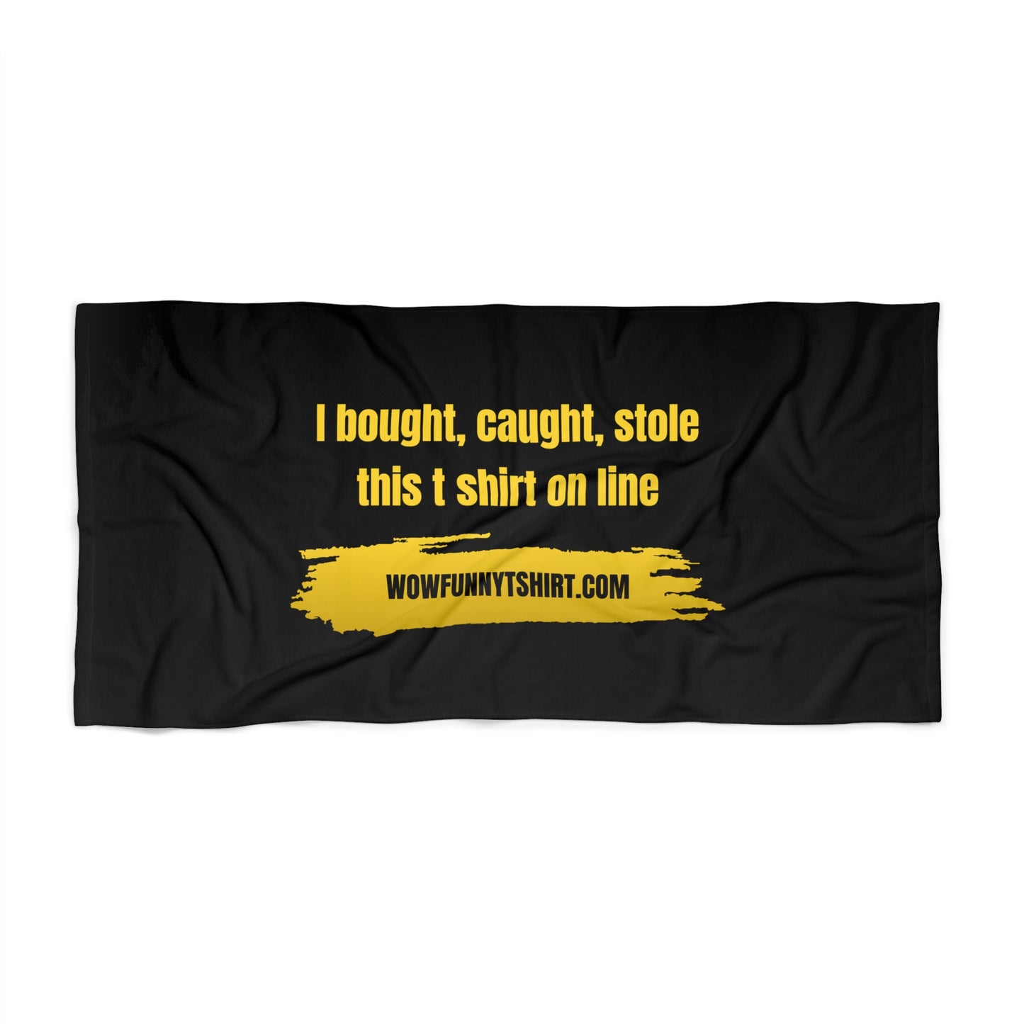 Black Beach Towel 4