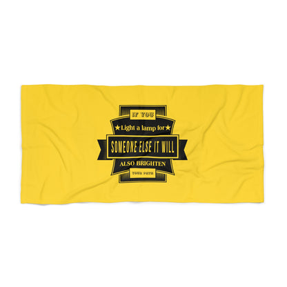 Yellow Beach Towel 12