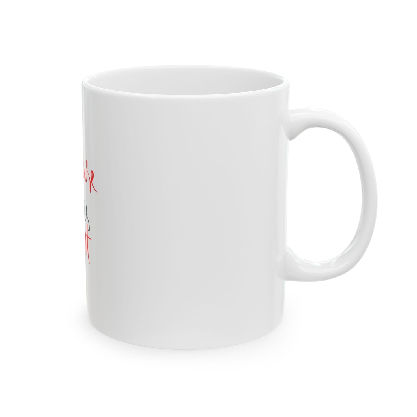 White Ceramic Mug 57, (11oz, 15oz)