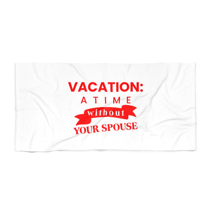 White Beach Towel 16
