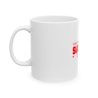 White Ceramic Mug 22, (11oz, 15oz)