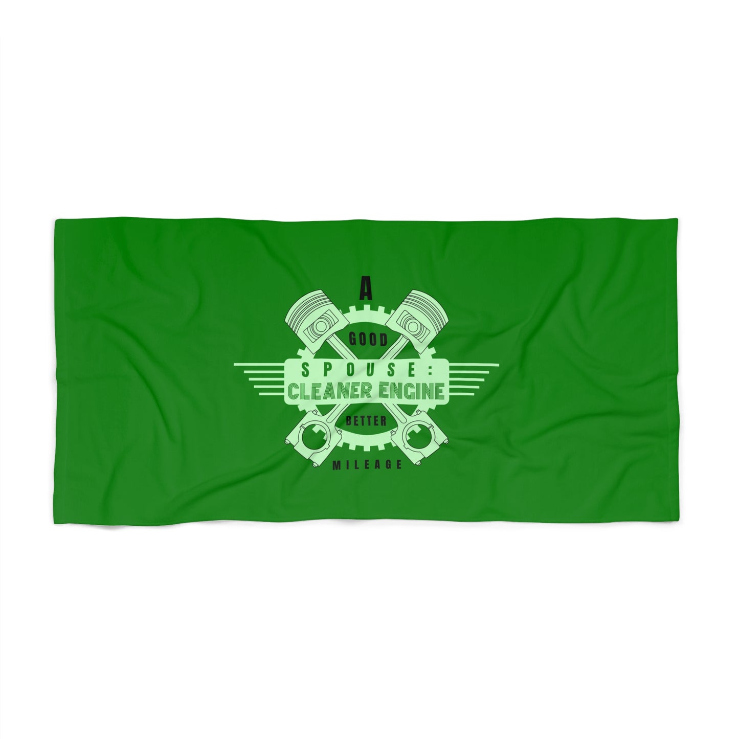 Green Beach Towel 15