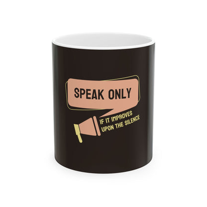 Brown Ceramic Mug 66, (11oz, 15oz)