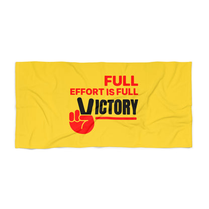 Yellow Beach Towel 42