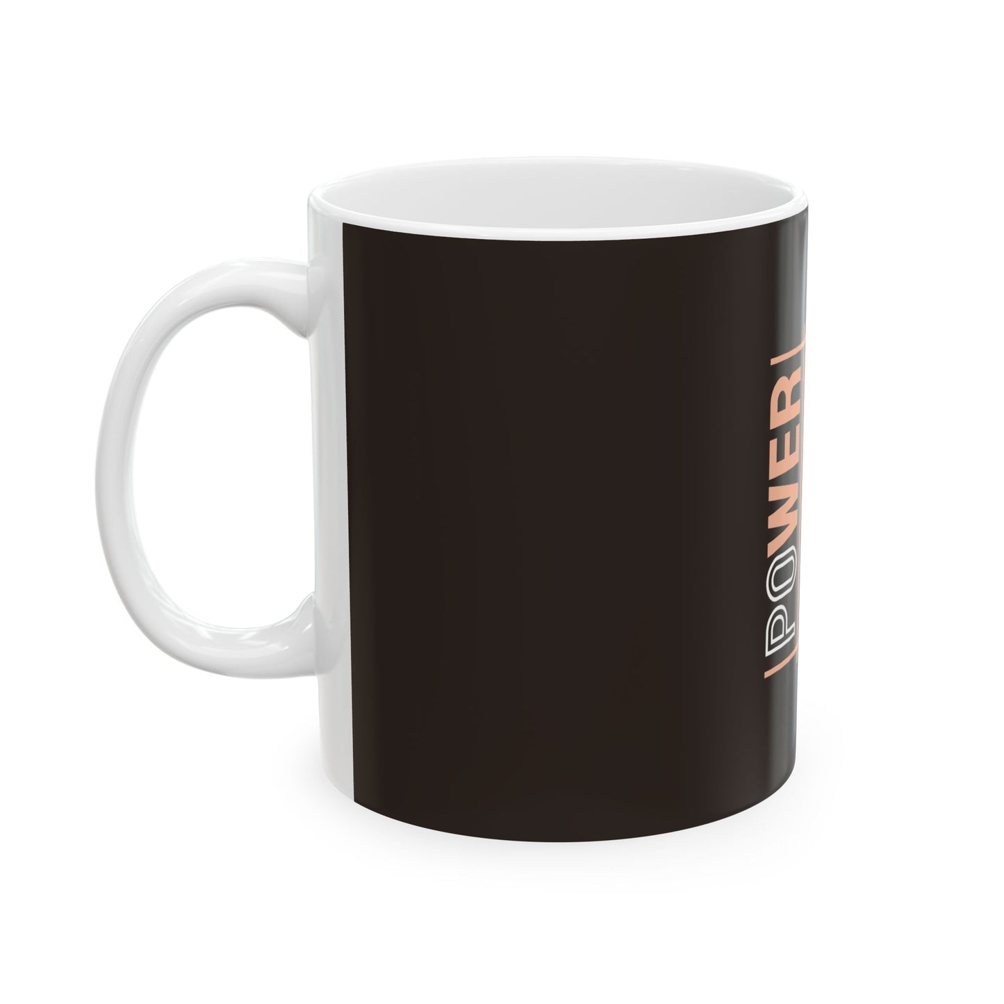 Brown Ceramic Mug 26, (11oz, 15oz)