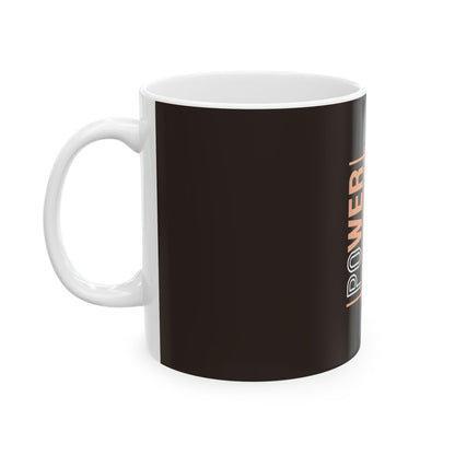 Brown Ceramic Mug 26, (11oz, 15oz)