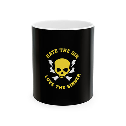 Black Ceramic Mug 52, (11oz, 15oz)