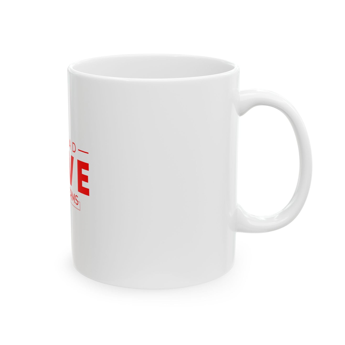 White Ceramic Mug 23, (11oz, 15oz)