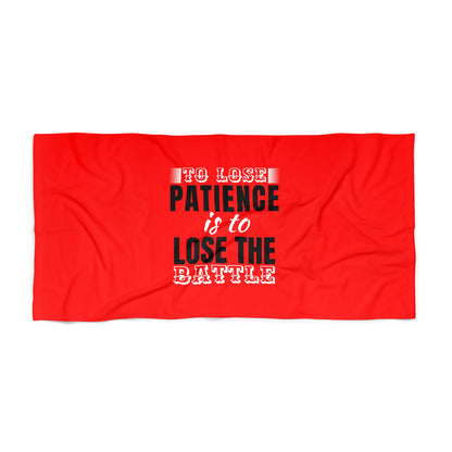 Red Beach Towel 43