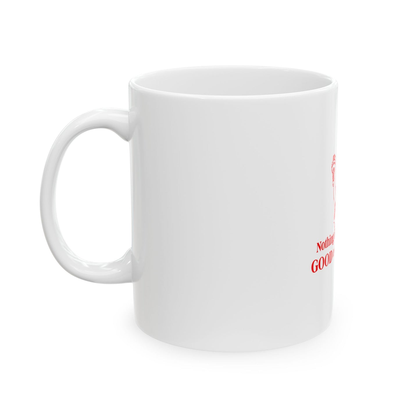 White Ceramic Mug 13, (11oz, 15oz)