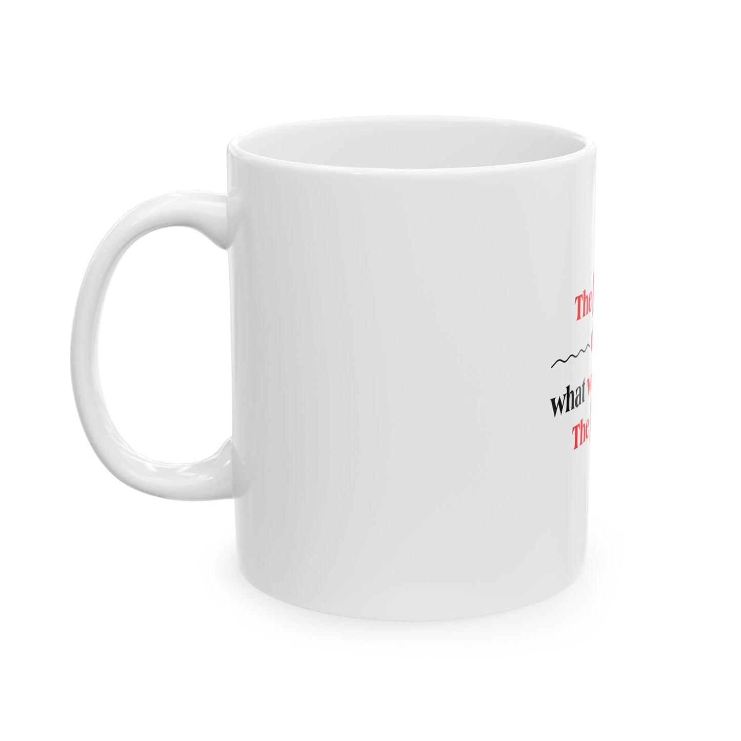 White Ceramic Mug 50, (11oz, 15oz)