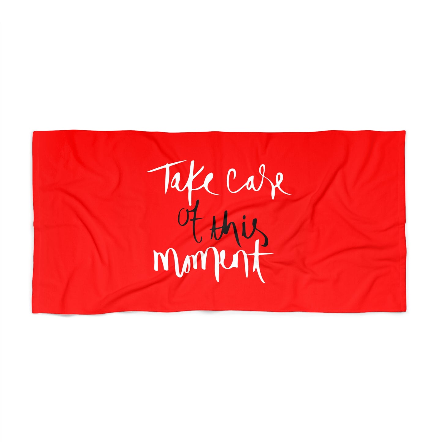 Red Beach Towel 45