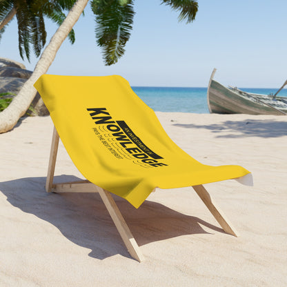 Yellow Beach Towel 33