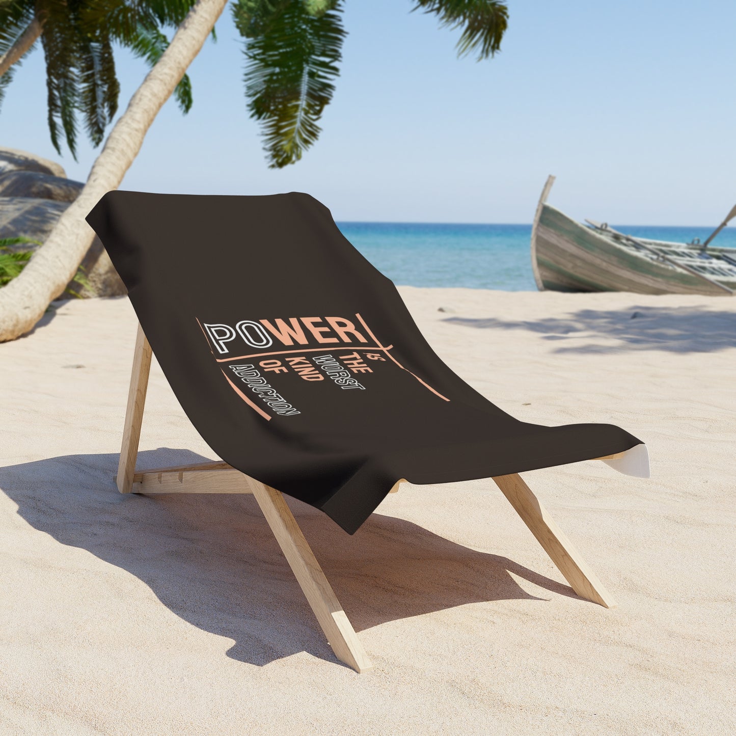 Brown Beach Towel 26