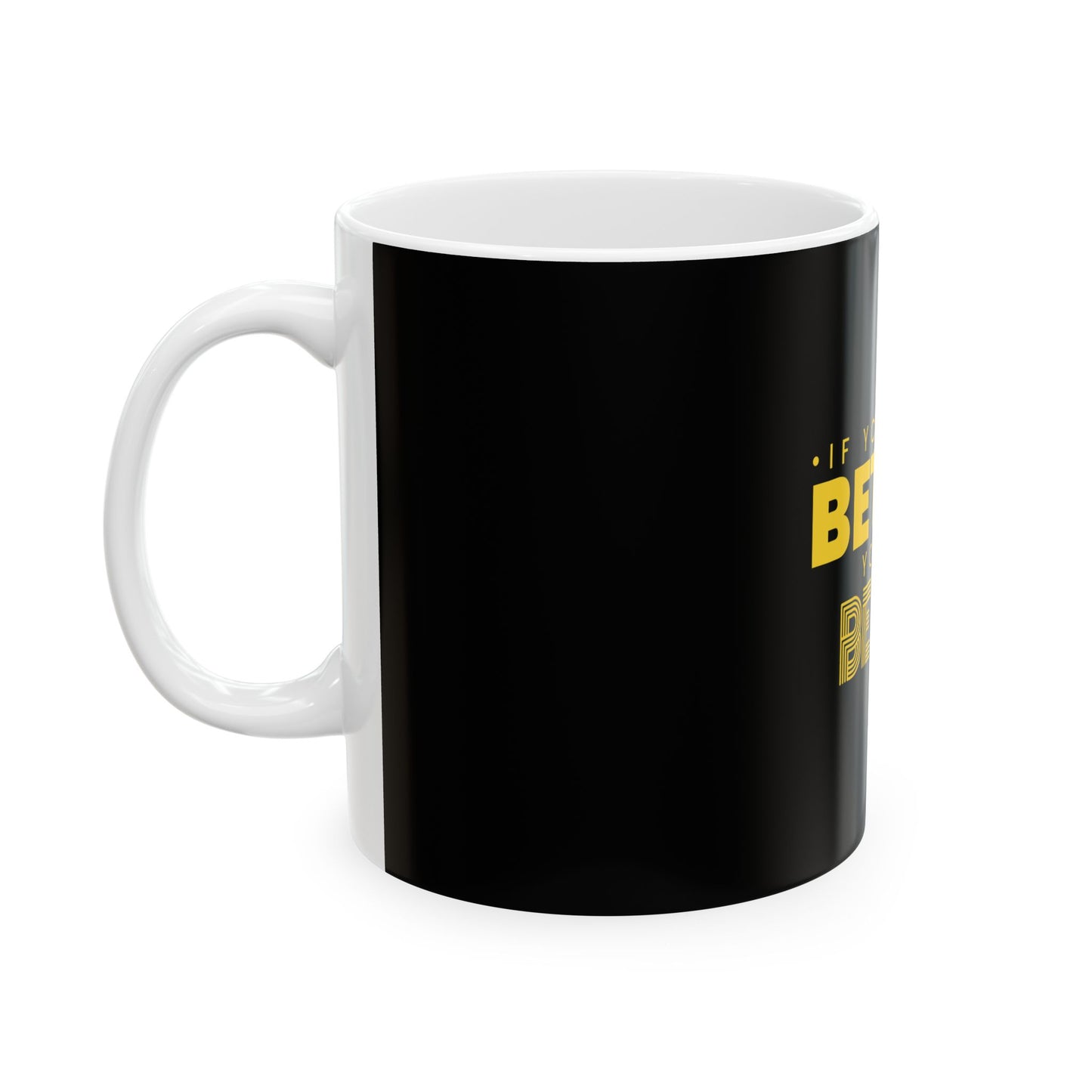 Black Ceramic Mug 46, (11oz, 15oz)