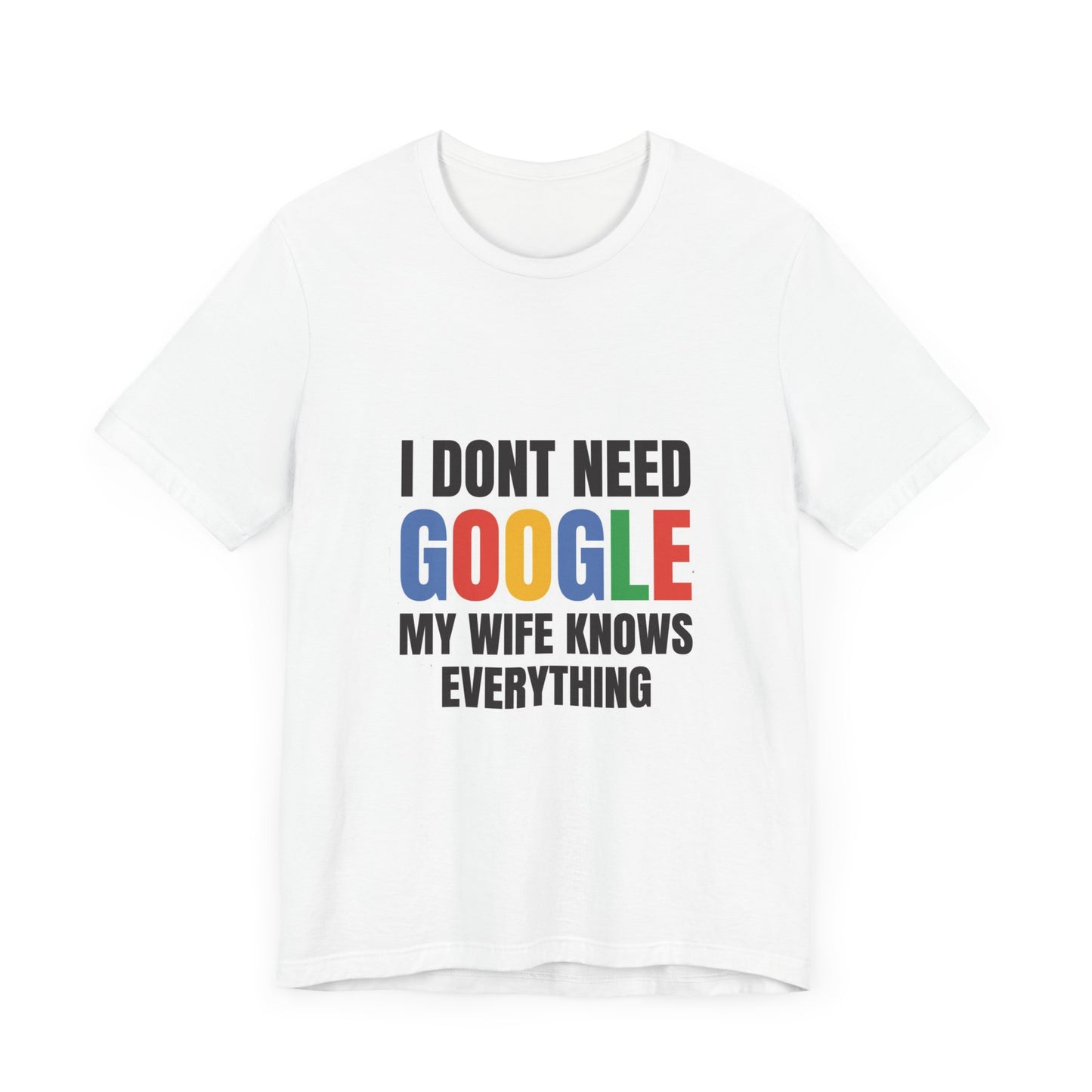 I do not need google; my wife knows everything.