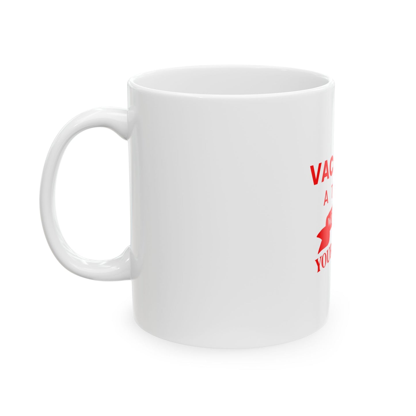 White Ceramic Mug 16, (11oz, 15oz)