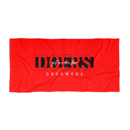 Red Beach Towel 38