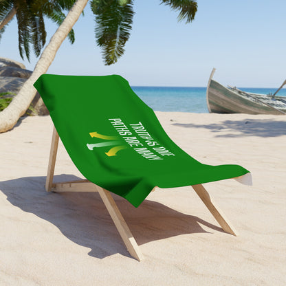 Green Beach Towel 46