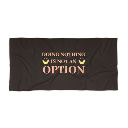 Brown Beach Towel 6