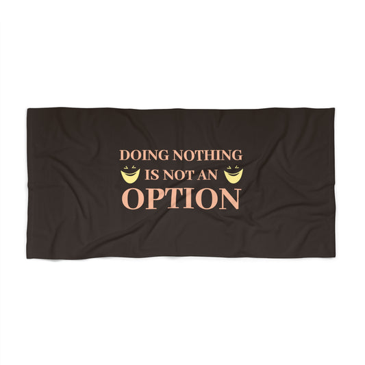 Brown Beach Towel 6