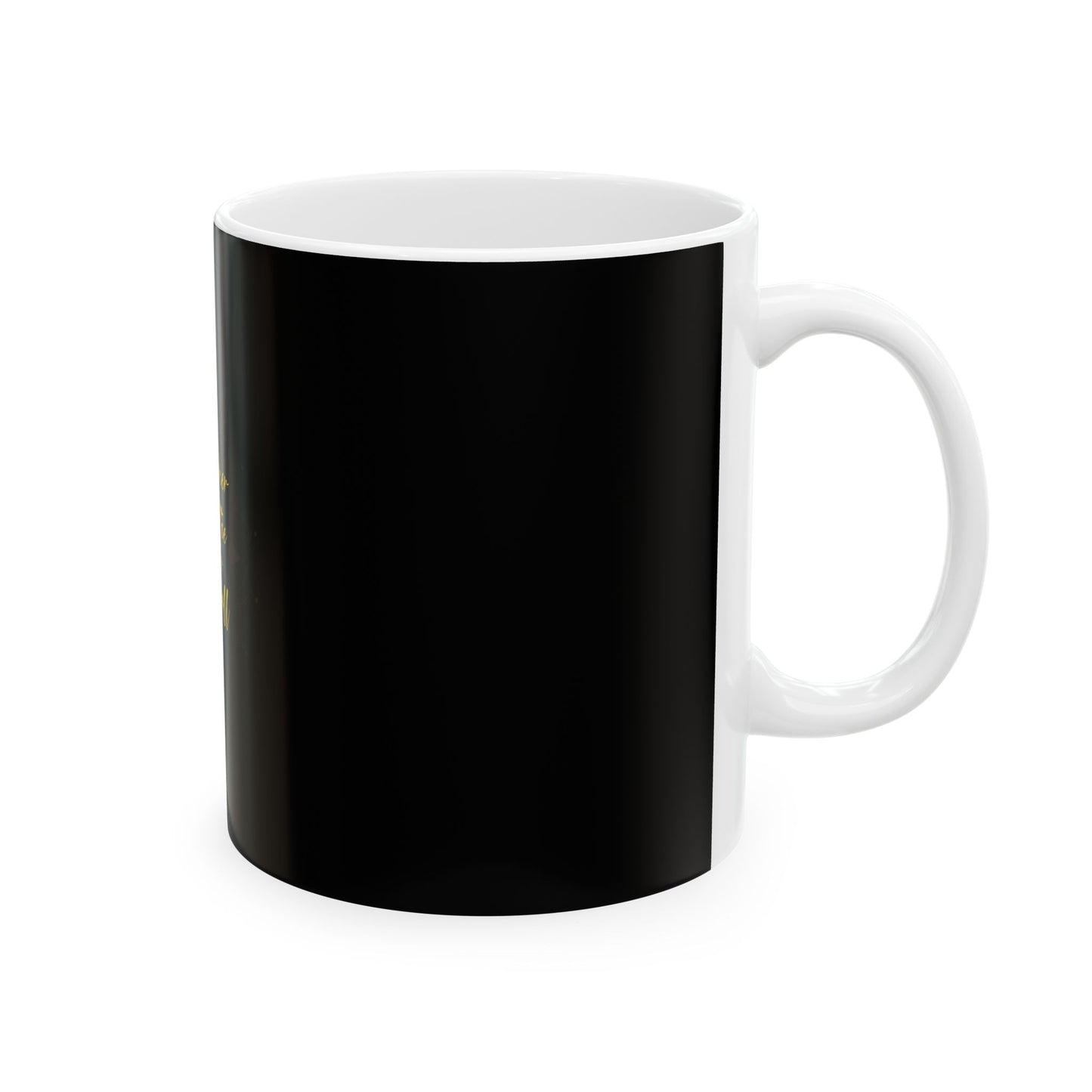 Black Ceramic Mug 36, (11oz, 15oz)