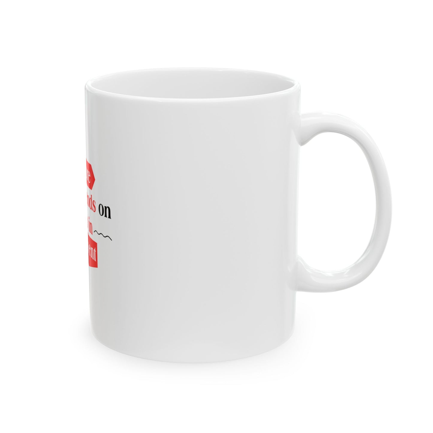 White Ceramic Mug 50, (11oz, 15oz)