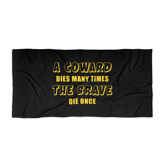 Black Beach Towel 27