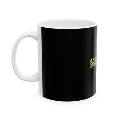 Black Ceramic Mug 37, (11oz, 15oz)