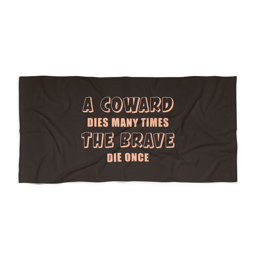 Brown Beach Towel 27