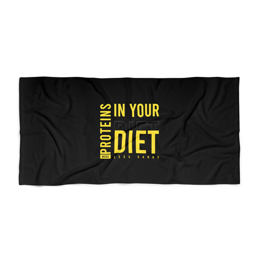 Black Beach Towel 8