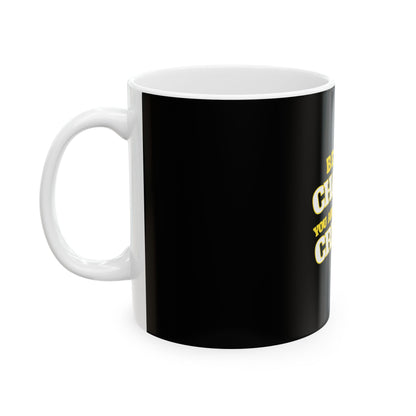 Black Ceramic Mug 53, (11oz, 15oz)