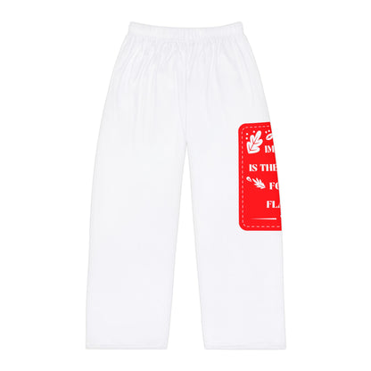 White Sweat Pants 42