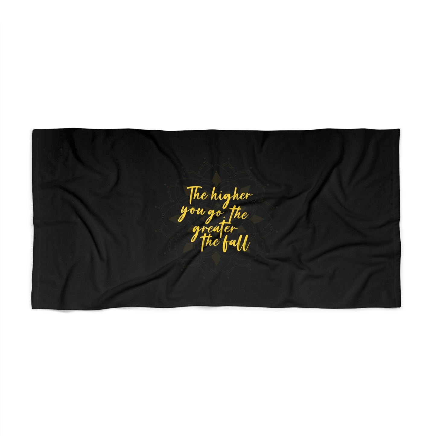 Black Beach Towel 36