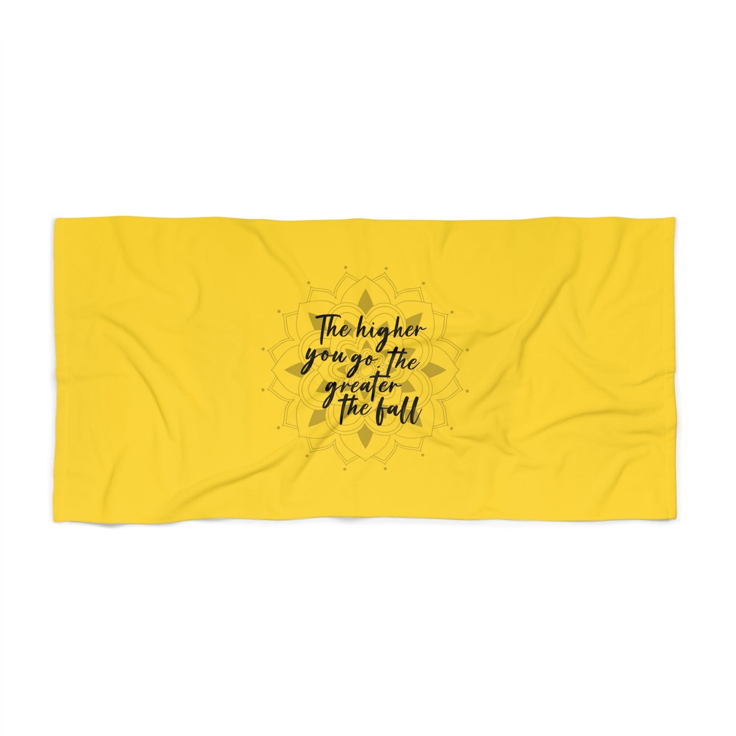 Yellow Beach Towel 36