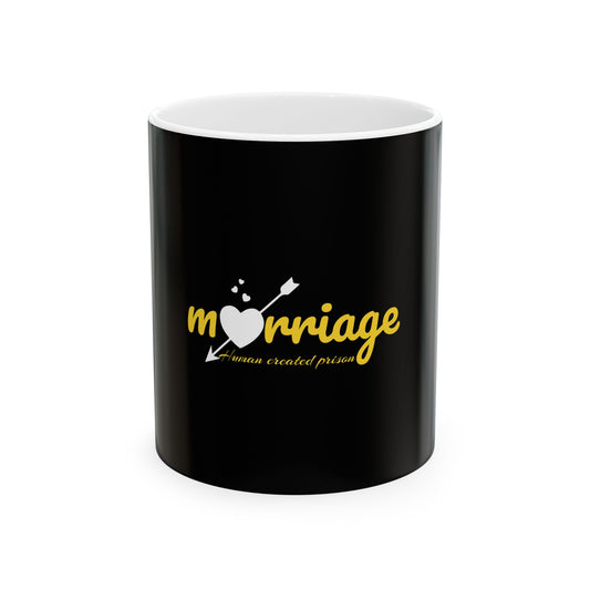 Black Ceramic Mug 32, (11oz, 15oz)