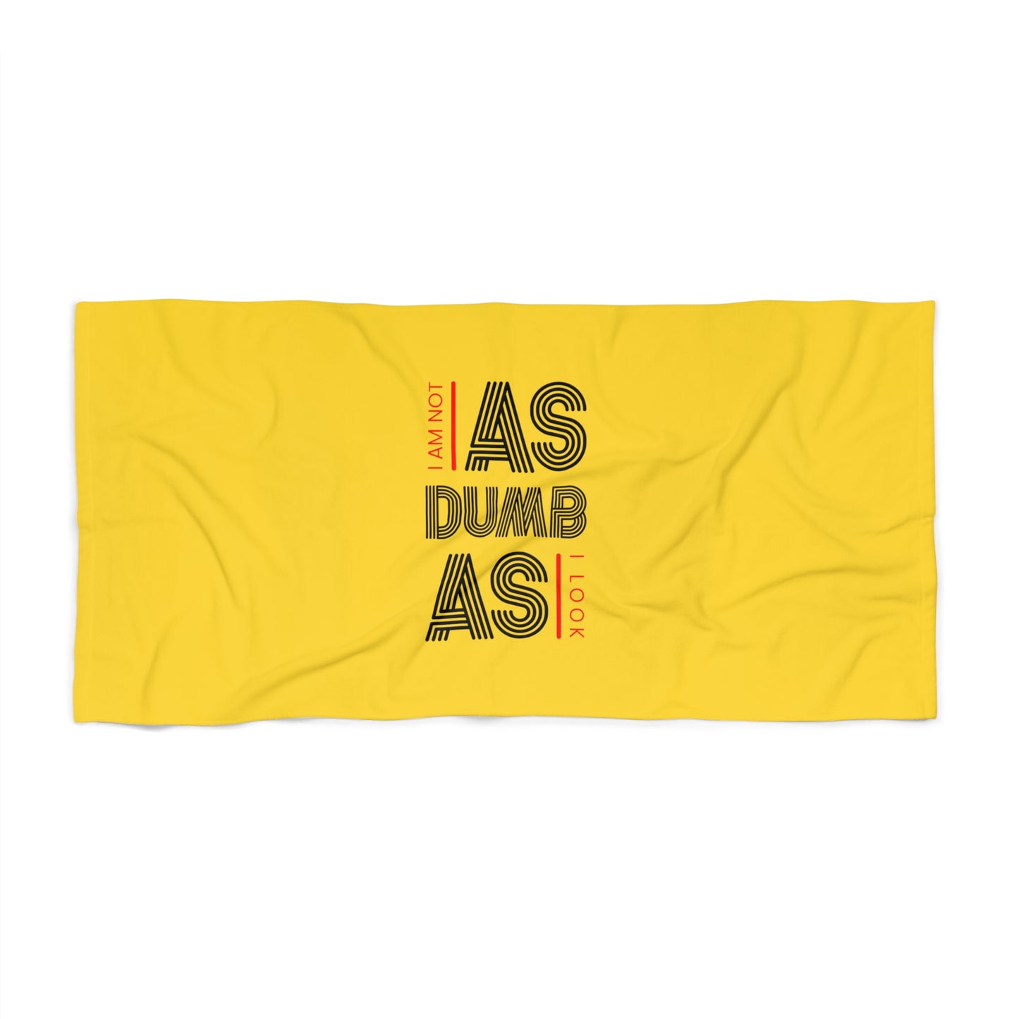 Yellow Beach Towel 7