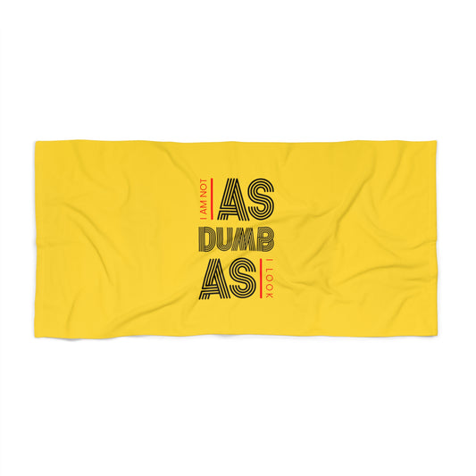 Yellow Beach Towel 7