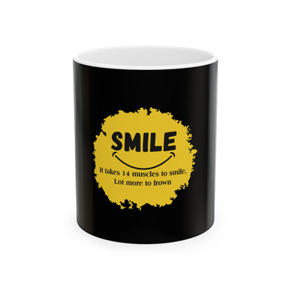 Black Ceramic Mug, (11oz, 15oz)