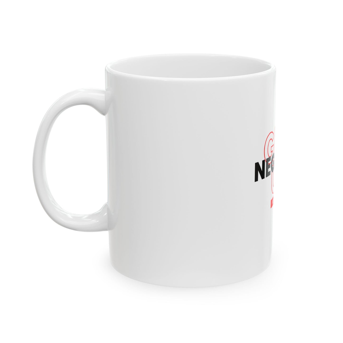 White Ceramic Mug 43, (11oz, 15oz)